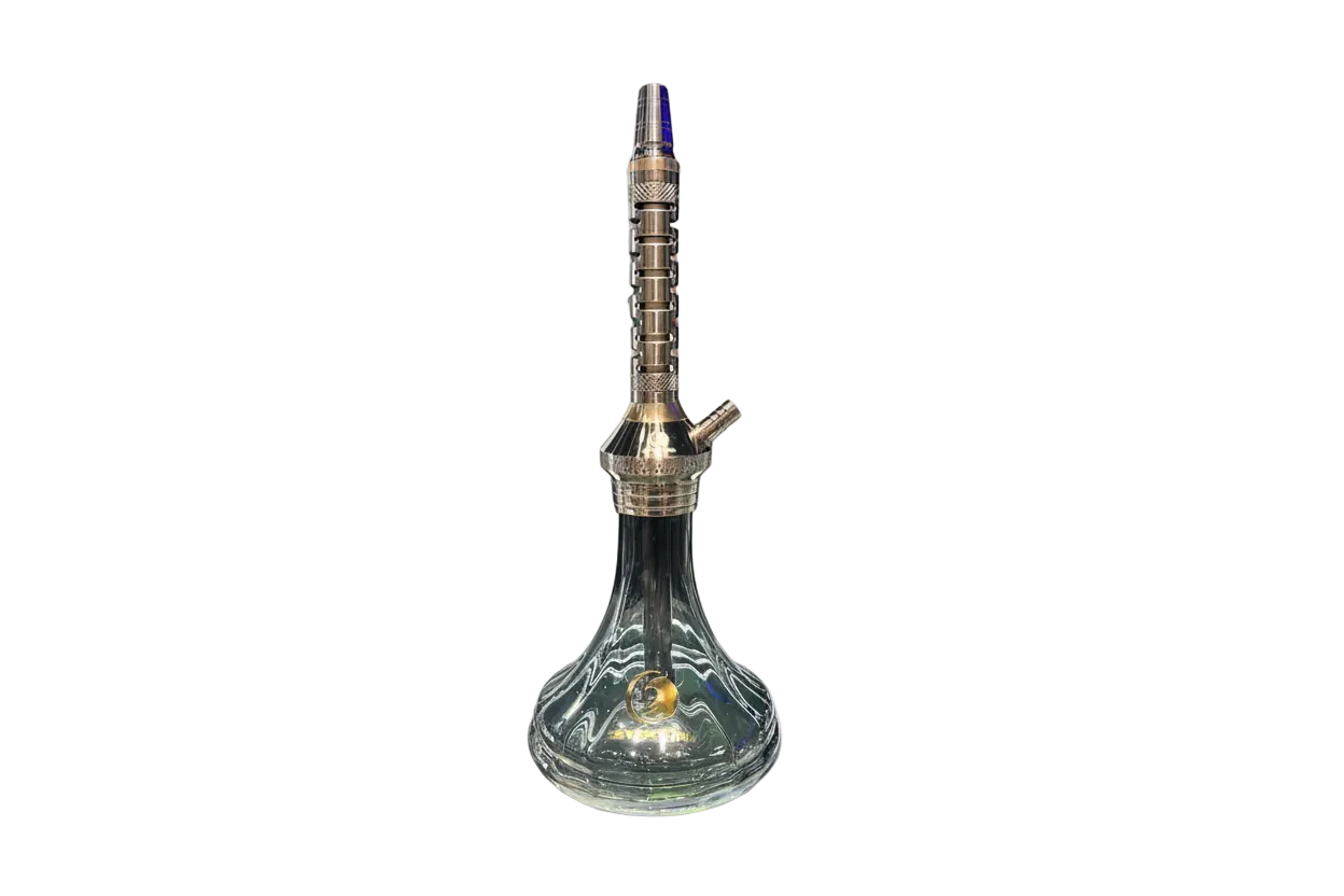 Space Gray - 7 Star Small-8 Hookah - Wee Shisha N' Vape