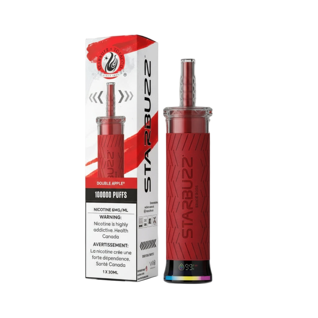 Starbuzz 100k Disposable Shisha Vape - Double Apple - Wee Shisha N Vape