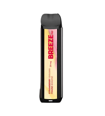 Breeze Pro 2000 - Strawberry Banana - Wee Shisha N Vape