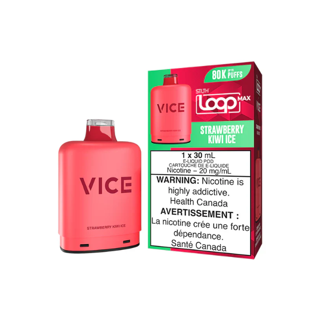 Strawberry Kiwi - STLTH Loop Max x Vice Pod - Wee Shisha N' Vape