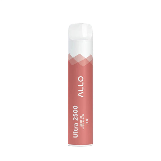 Allo 2500 Puffs - Lychee Ice - Disposable - Wee Shisha N Vape