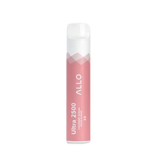 Allo 2500-Strawberry Banana - Wee Shisha N Vape