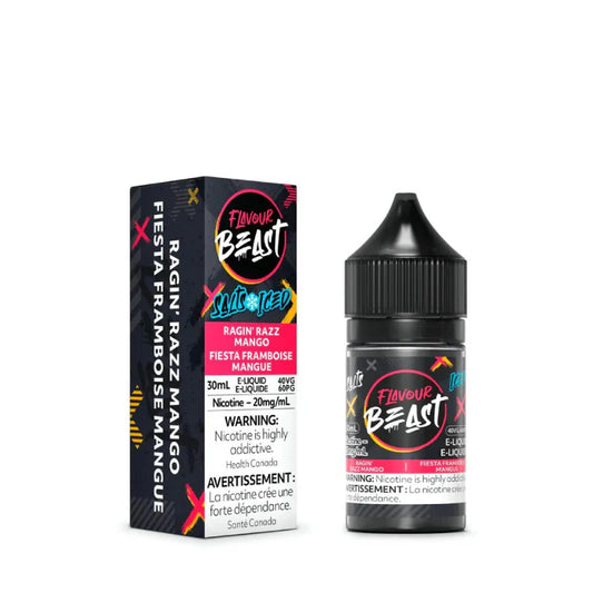 Flavour Beast Salts 20mg - Ragin Razz Mango - E Liquid - Wee Shisha N Vape