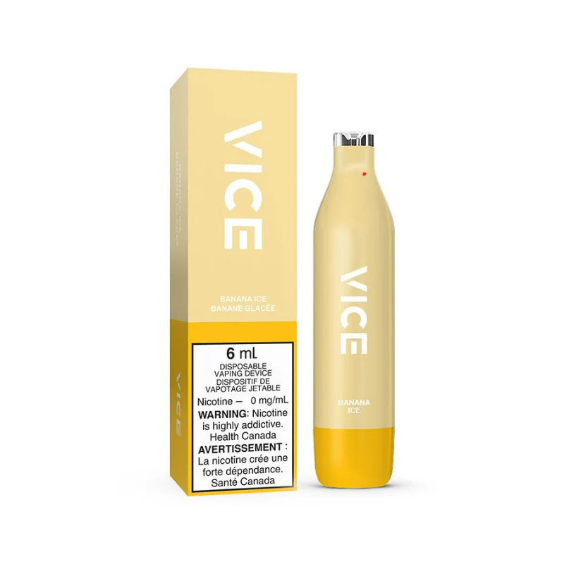 VIce 2500 - Nic Free - Banana Ice - Wee Shisha N Vape