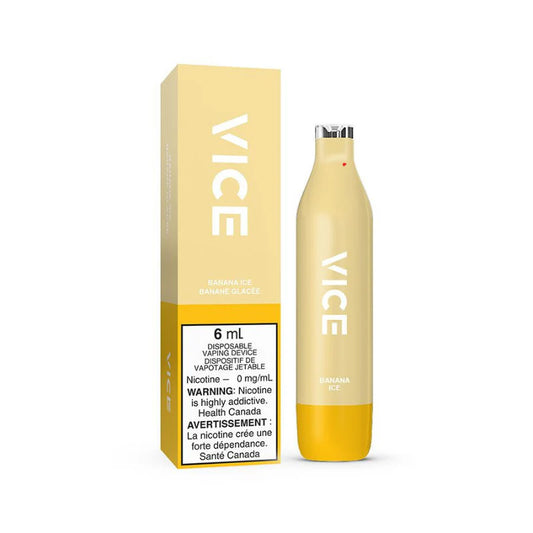 VIce 2500 - Nic Free - Banana Ice - Wee Shisha N Vape