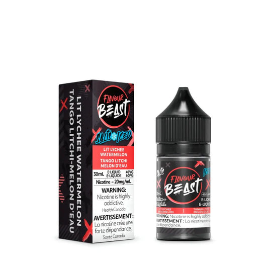 Flavour Beast Salts 20mg - Lit Lychee Watermelon - E liquid - Wee Shisha N Vape