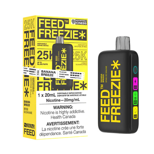 Feed Freezzie -25k- Banana Breeze-Wee Shisha N Vape