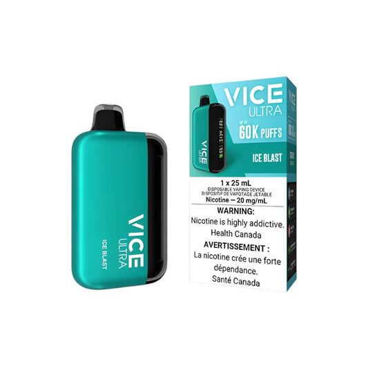 Vice Ultra 60kPuffs - Ice Blast - Disposable - Wee Shisha N Vape