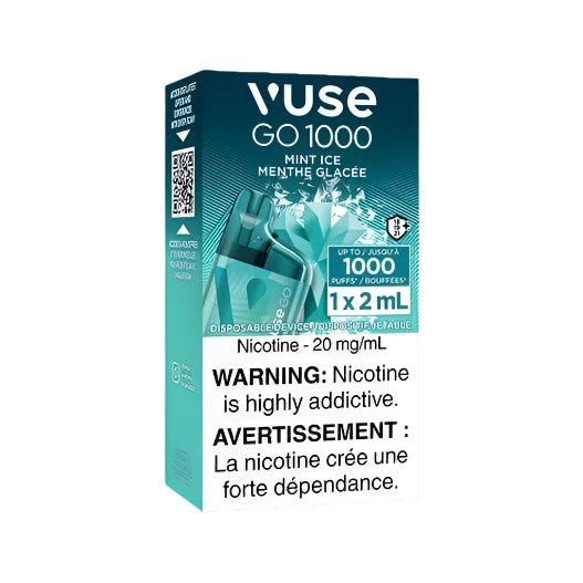 Vuse Go 1000 - Mint Ice - Wee Shisha N Vape