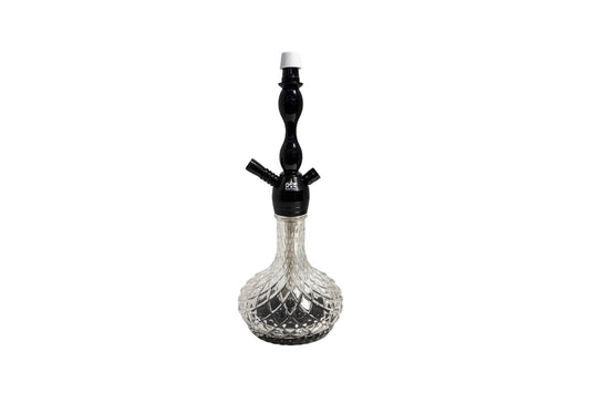 Wee Shisha - 19" Colored Hookah - Black - Wee Shisha N Vape