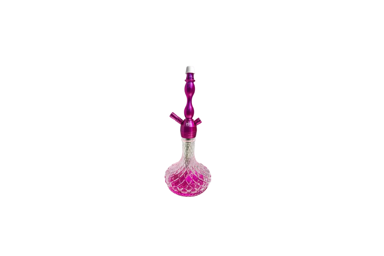 Wee Shisha - 19" Colored Hookah - Pink - Wee Shisha N Vape