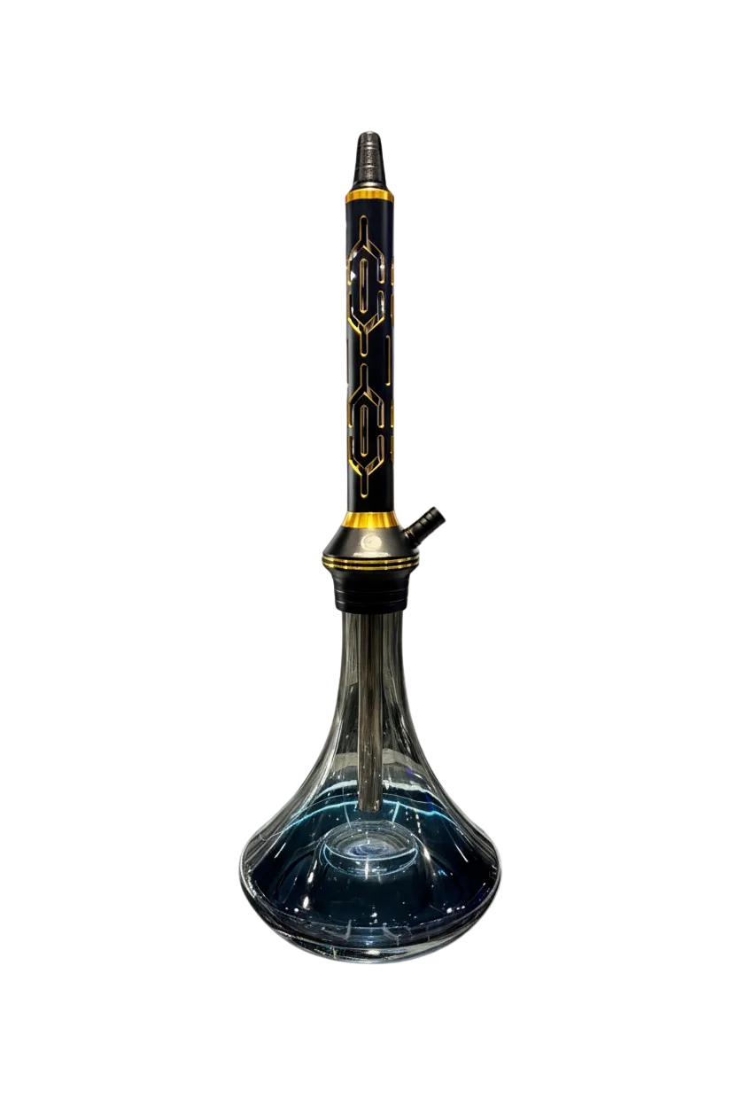 Yellow - 7 Star Medium-8 Hookah - Wee Shisha N' Smoke
