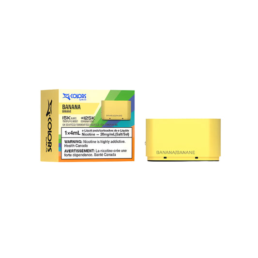 Z Colors - Pod - 15K - Banana - Wee Shisha N Vape