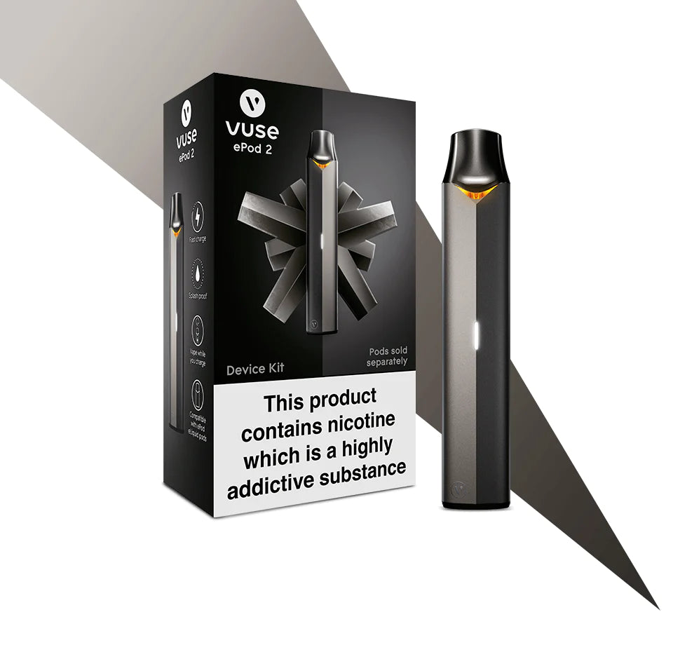 Black Vuse Epod 2 Device - Device - Wee Shisha N Vape