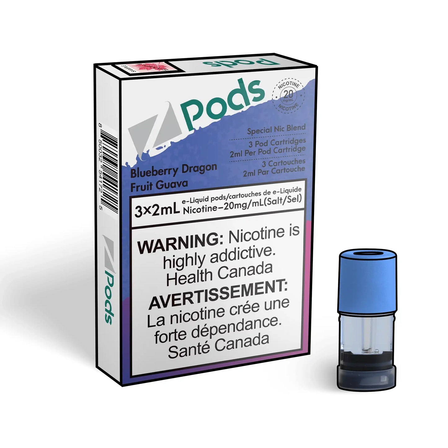 Z Pod - Blueberry Dragon Fruit Guava