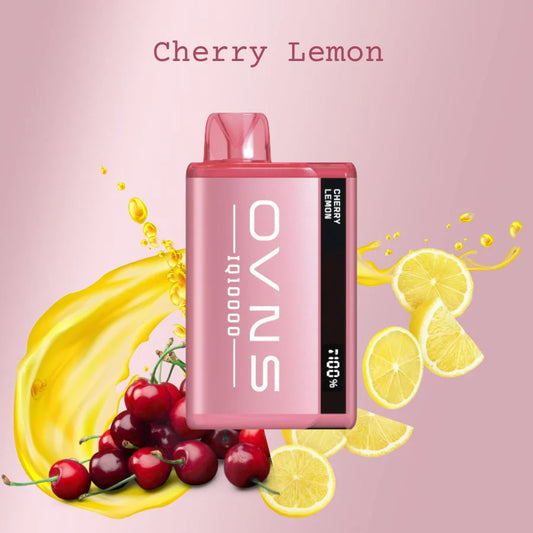 OVNS IQ 10000 - Cherry Lemon - Disposable - Wee Shisha N Vape