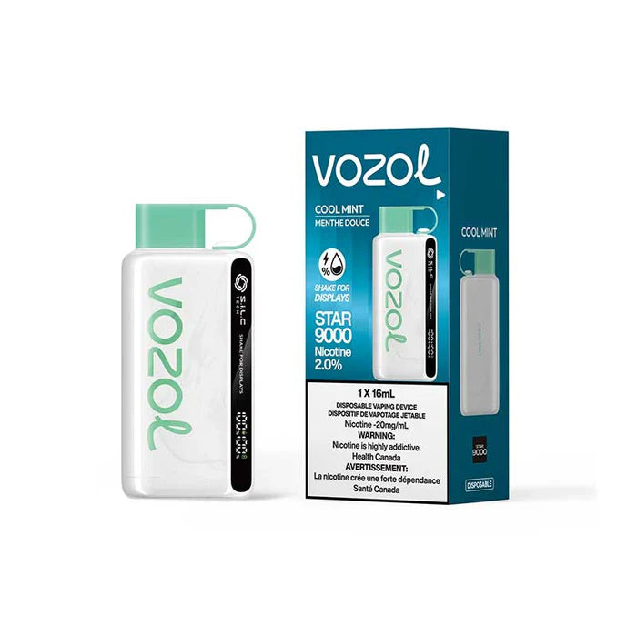 Vozol Star 9000 - Cool Mint - Wee Shisha N Vape