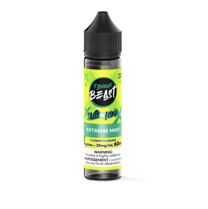 extreme mint - e liquid 60 ml - wee shisha n vape
