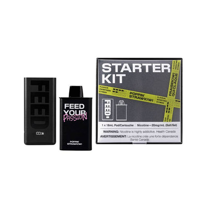 Poppin Strawkiwi FEED Device Kit - device - Wee Shisha N Vape