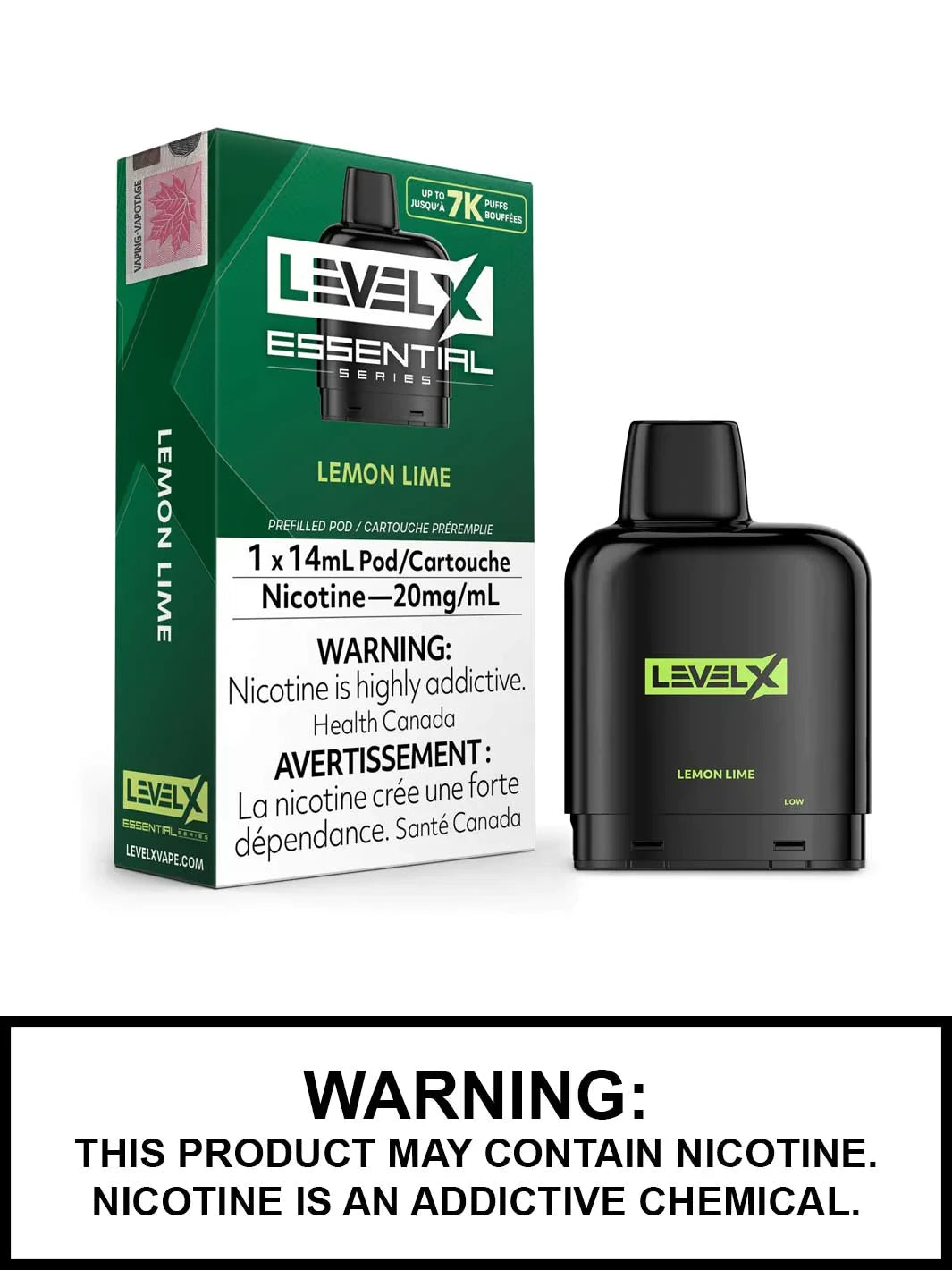 Level X Pod Essential Series - Lemon Lime