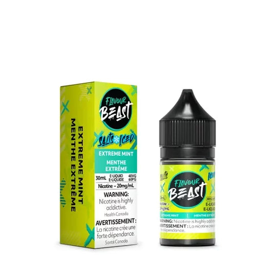 Flavour Beast Salts - Extreme Mint - E Liquid - Wee Shisha N Vape