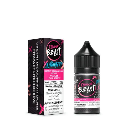 Flavour Beast Salts 20mg - Dreamy Dragonfruit Lychee - E Liquid - Wee Shisha N Vape