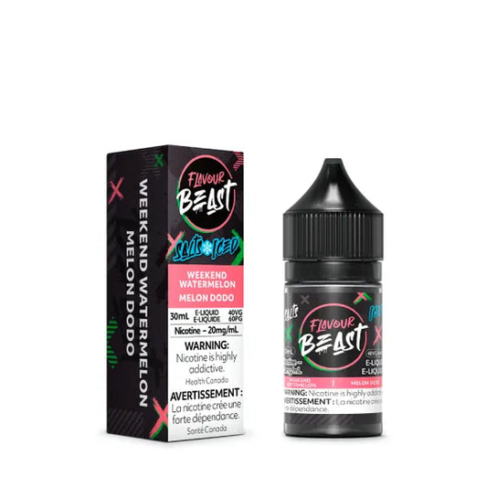 Flavour Beast Salts - Weekend Watermelon - E Liquid - Wee Shisha N Vape