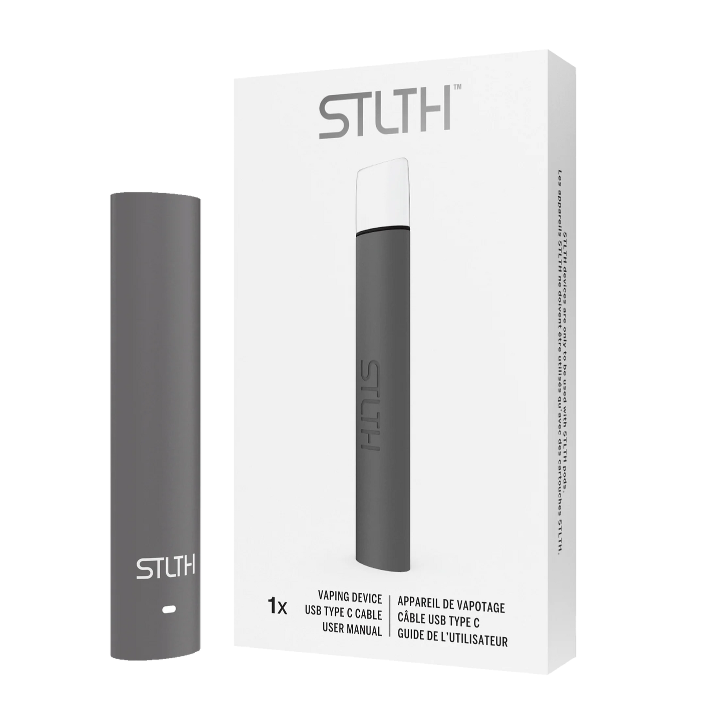 Grey STLTH Device - Device - Wee Shisha N Vape
