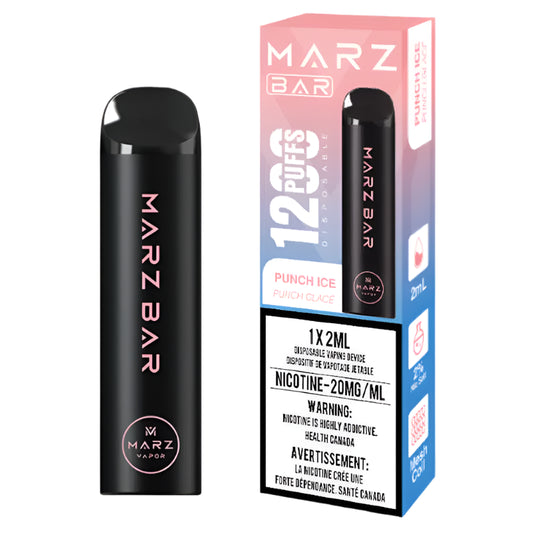 Marz Bar-1200 Puffs -Punch Ice   - Wee Shisha N Vape