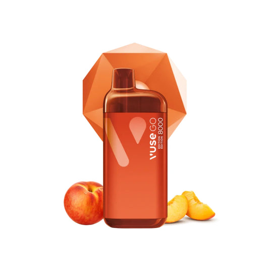 Vuse GO Edition 8000 - Peach - Disposable - Wee Shisha n Vape