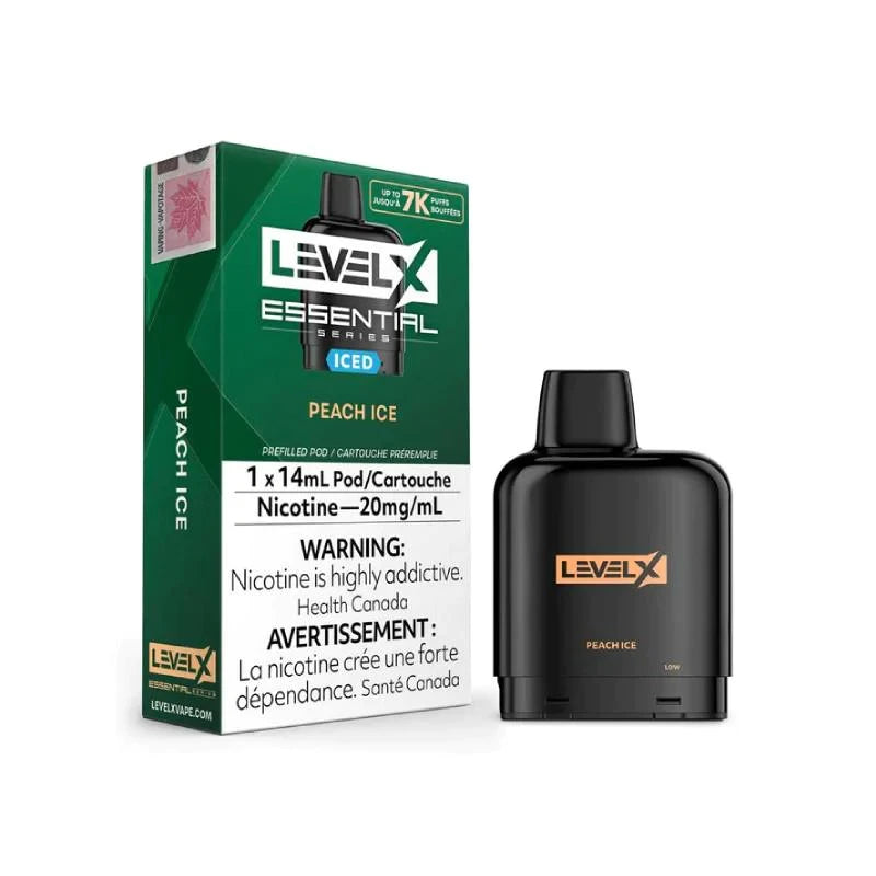 Level X Pod Essential Series -  Peach Ice - Pods - Wee Shisha N Vape