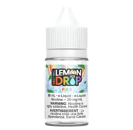 Salt Nic - Lemon Drop Ice-Punch-Bold 50-30ML-20MG-Wee Shisha N Vape