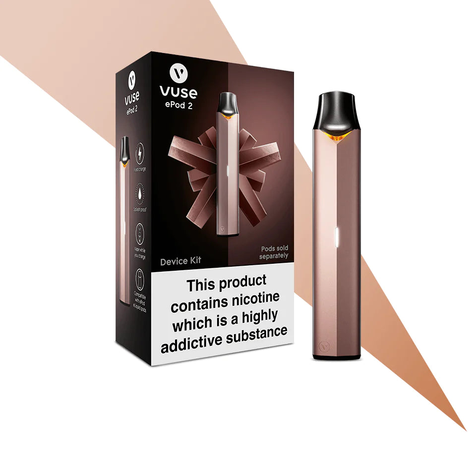 Rose Gold Vuse Epod 2 Device - Device - Wee Shisha N Vape