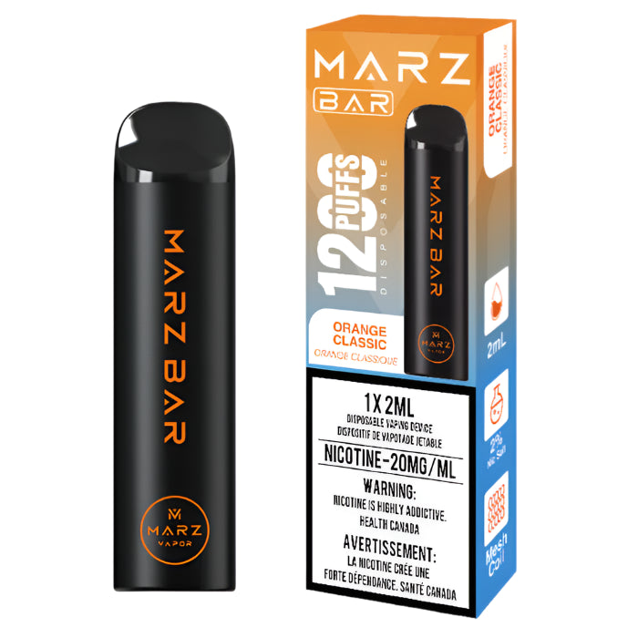 Marz Bar-1200 Puffs - Orange Classic   - Wee Shisha N Vape