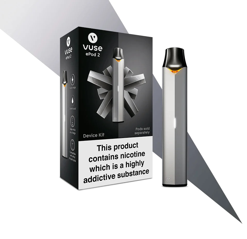 Silver Vuse Epod 2 Device - Device - Wee Shisha N Vape