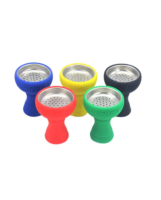 Hookah Silicone Bowl (Metal) - Wee Shisha N Vape
