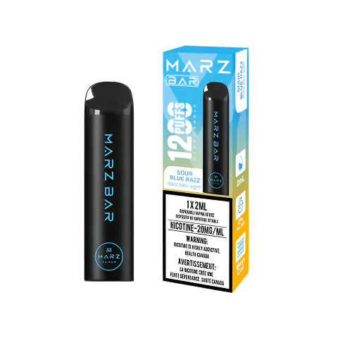 Marz Bar 1200 Puffs - Sour Blue Razz - Wee Shisha N Vape