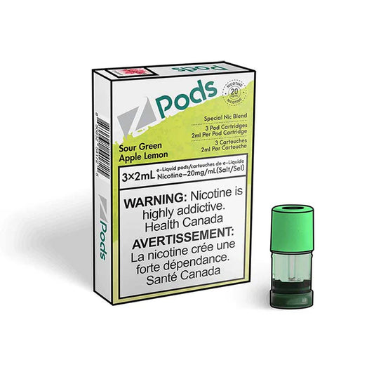 Z Pod - Sour Green Apple Lemon