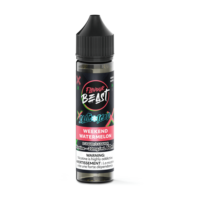 weekend watermelon - e liquid 60ml - wee shisha n vape