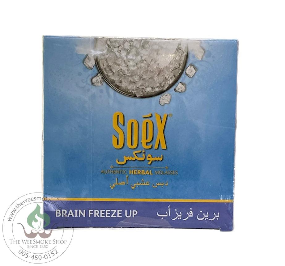 Brain Freeze Up Soex Herbal Molasses (250g)-Hookah accessories-The Wee Smoke Shop