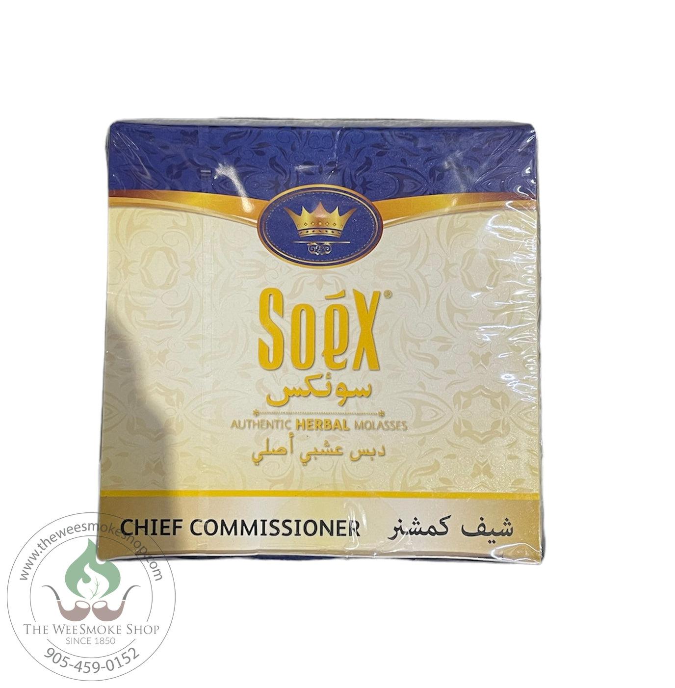 Chief Commioner Soex Herbal Molasses (250g)-Hookah accessories-The Wee Smoke Shop
