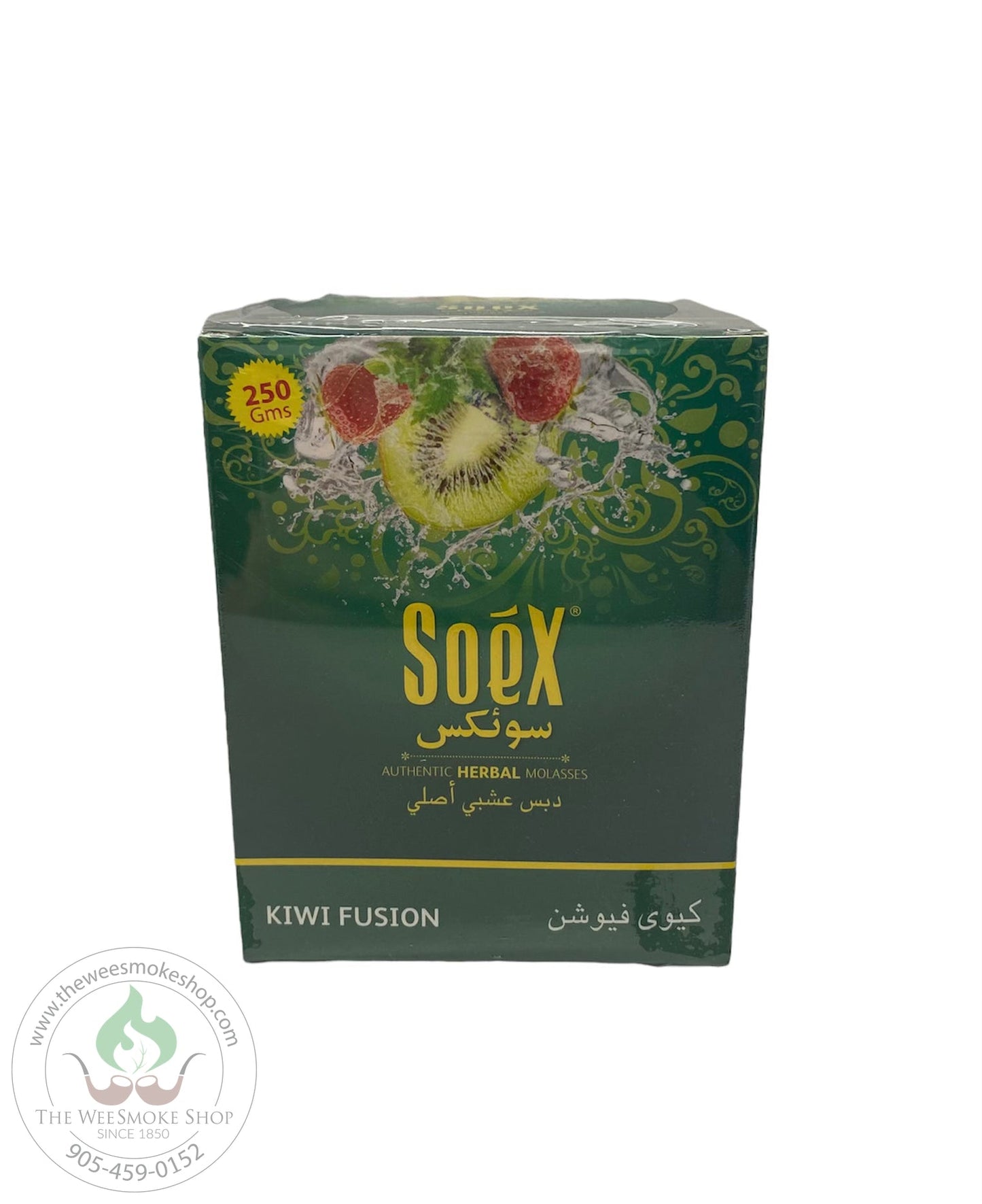 Kiwi Fusion Soex Herbal Molasses (250g)-Hookah accessories-The Wee Smoke Shop