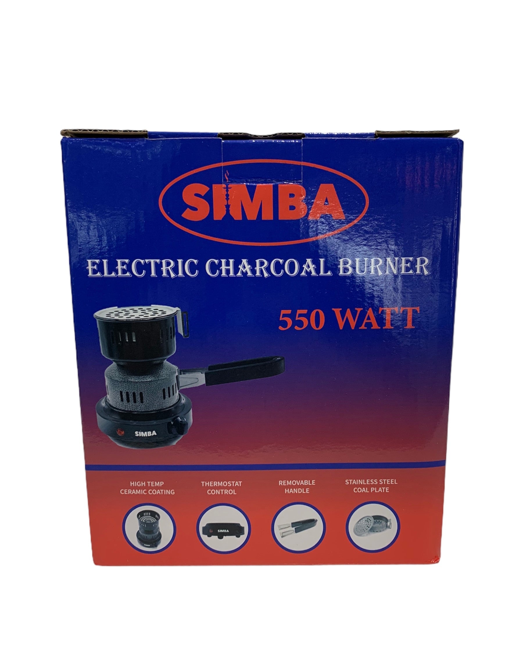 Simba Electric Charcoal Burner 550 Watt - Hookah Accessory - Wee Shisha N Vape