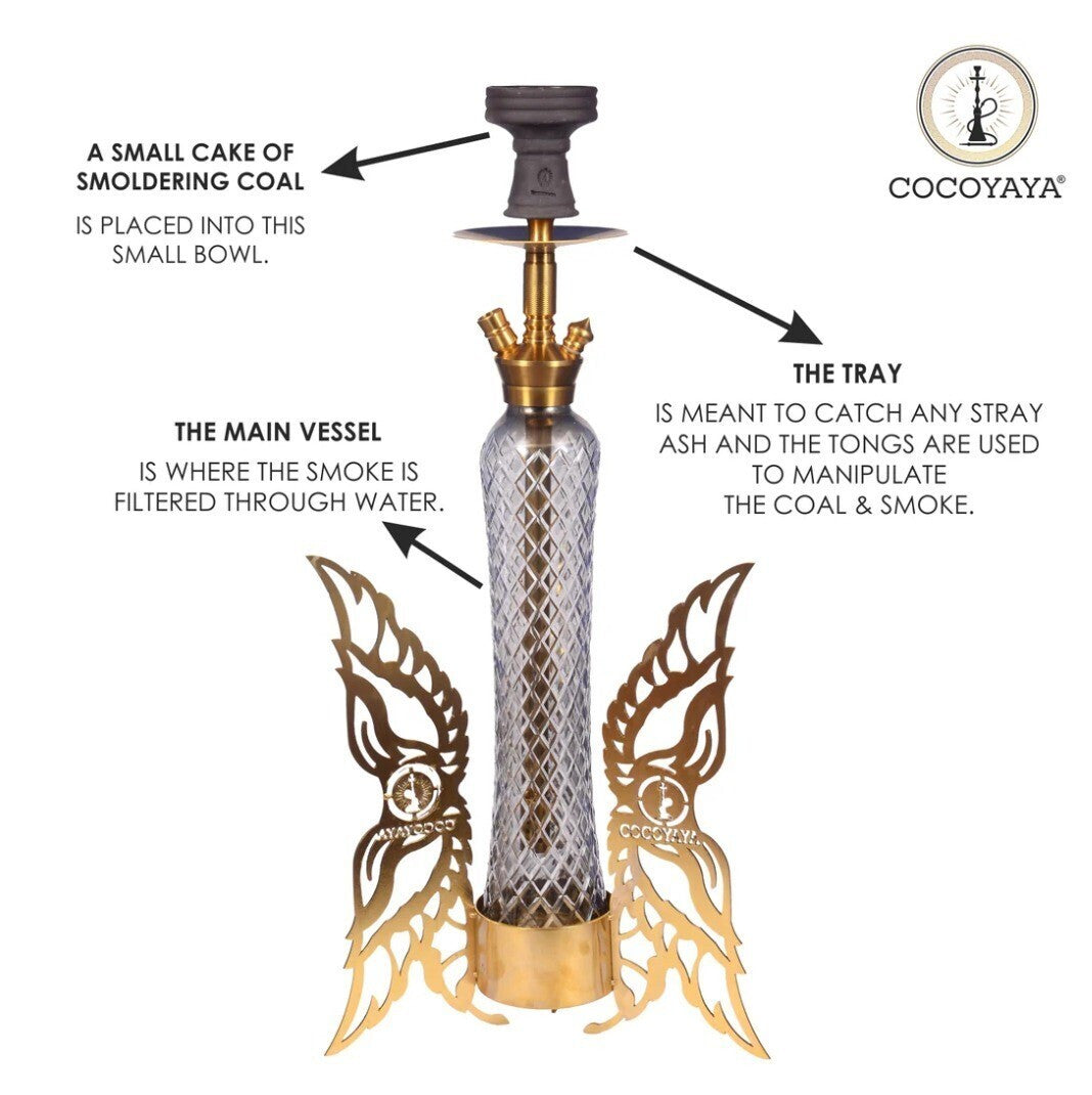 COCOYAYA (26") 1 Hose Flamingo Hookah - Hookah - Wee Shisha N Vape