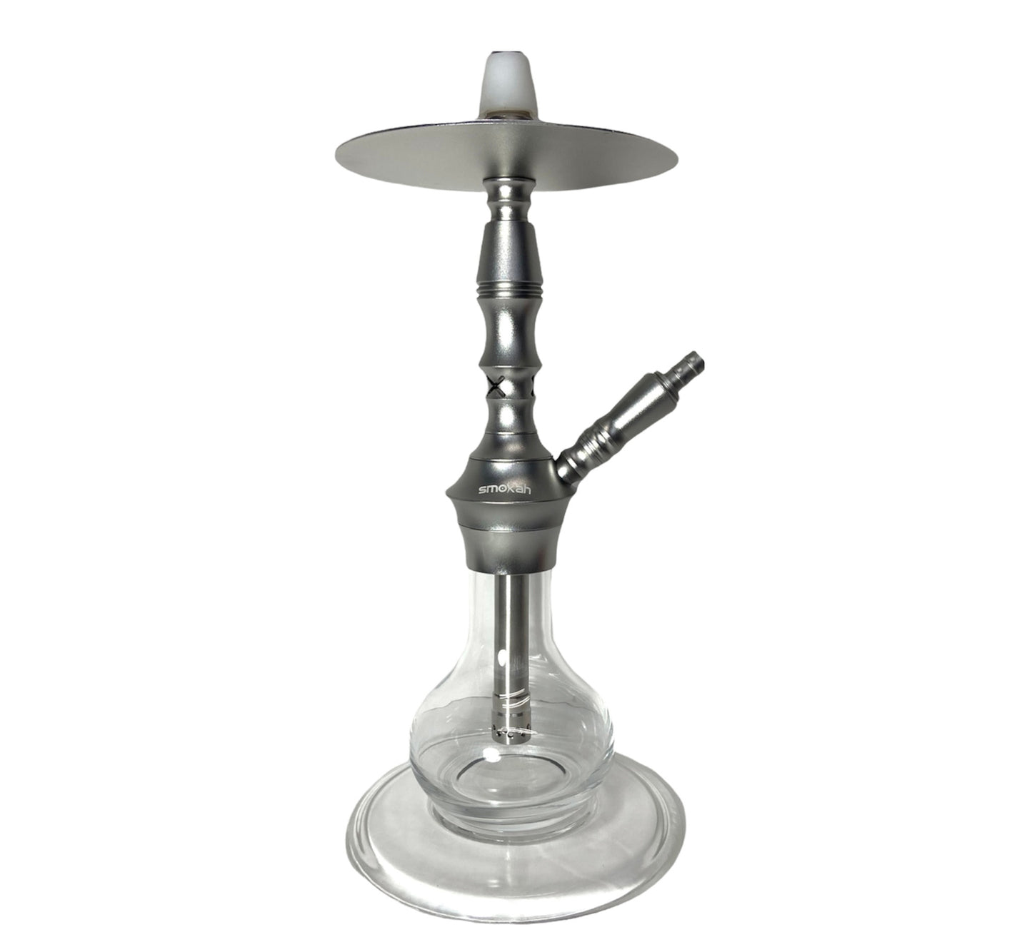 Silver Smokah (14") Alpha 1 Hose Hookah - Hookah - Wee Shisha N Vape