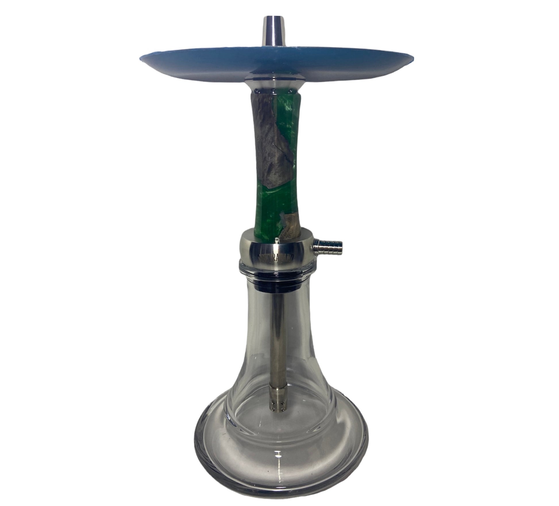 Green Contraband (18") Hitman 1 Hose Hookah - Hookah - Wee Shisha N Vape